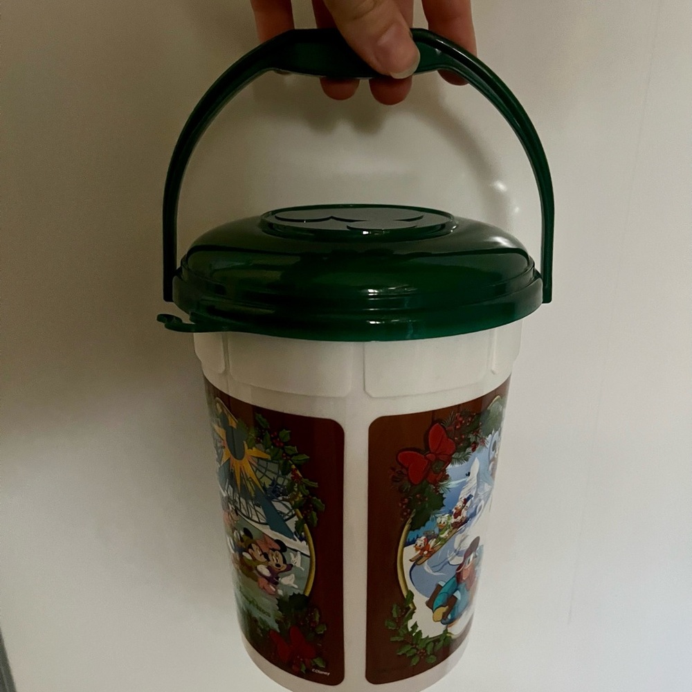 Disneyland Holiday Popcorn Bucket